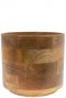 Helle bloempot hout 19cm